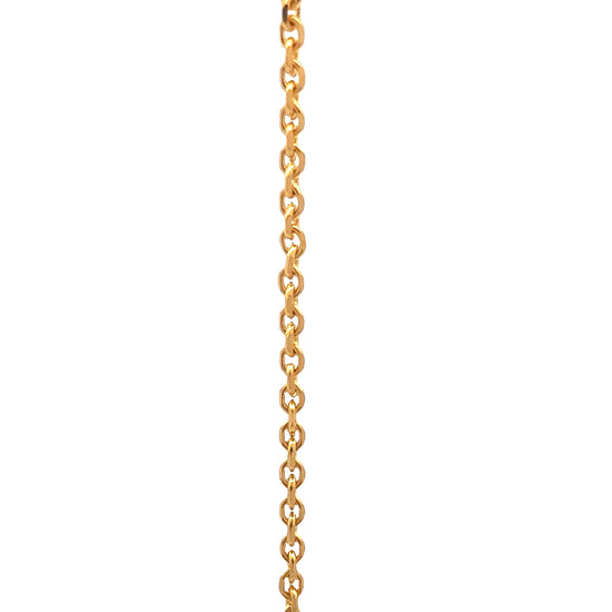 22K GOLD CHAIN - 0016711