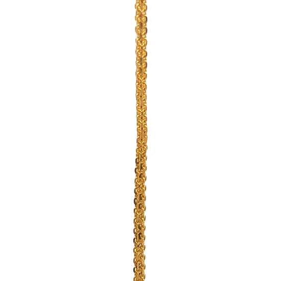 22K GOLD CHAIN - 0016698