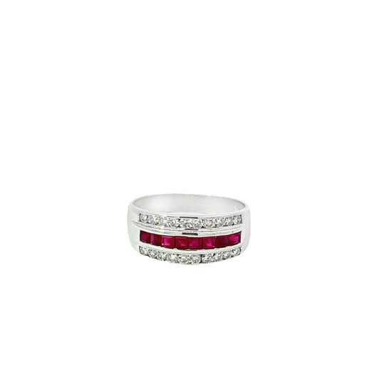 Load image into Gallery viewer, WHITE GOLD BRILLIANT RING ( 18K ) - 0016554

