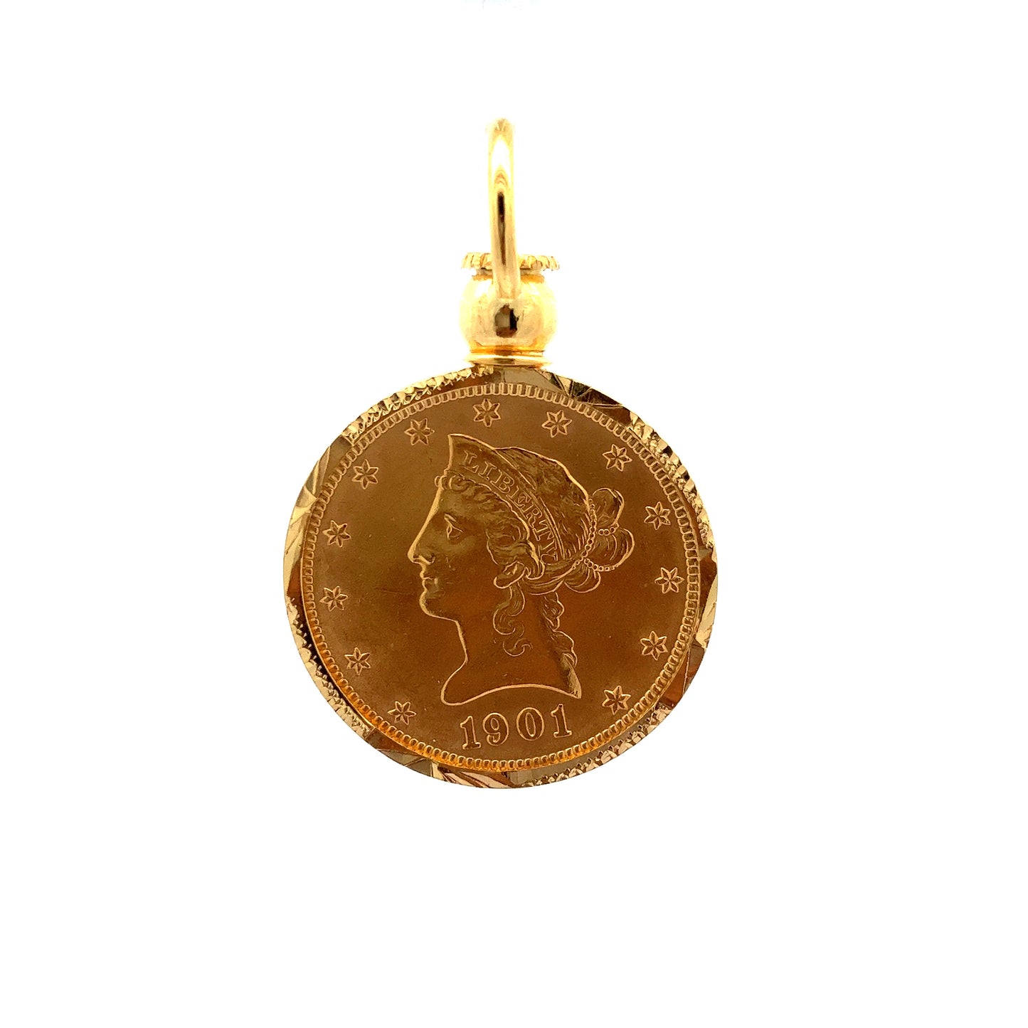 20K GOLD PENDANT - 0019273
