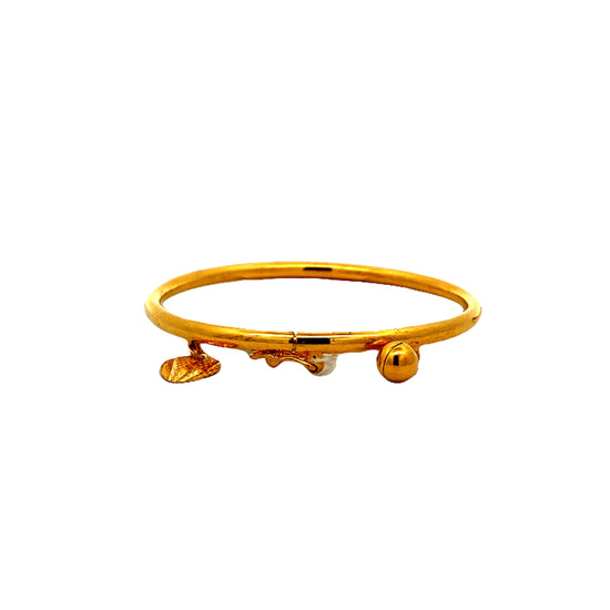 Load image into Gallery viewer, GOLD BANGLE ( 22K ) - 0019516
