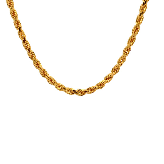 22K GOLD CHAIN - 0019691