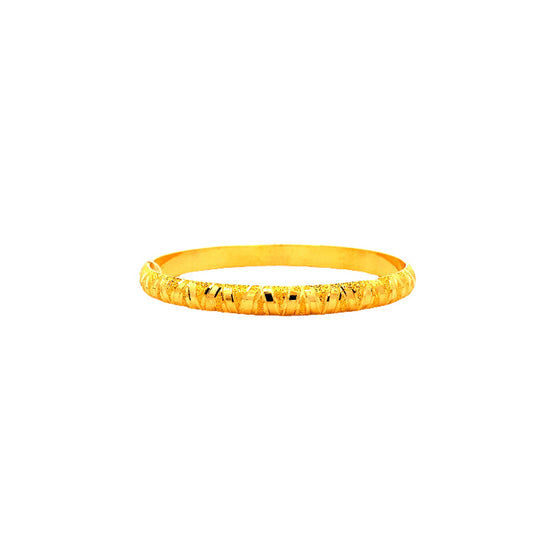 22K GOLD BANGLE - 0020038