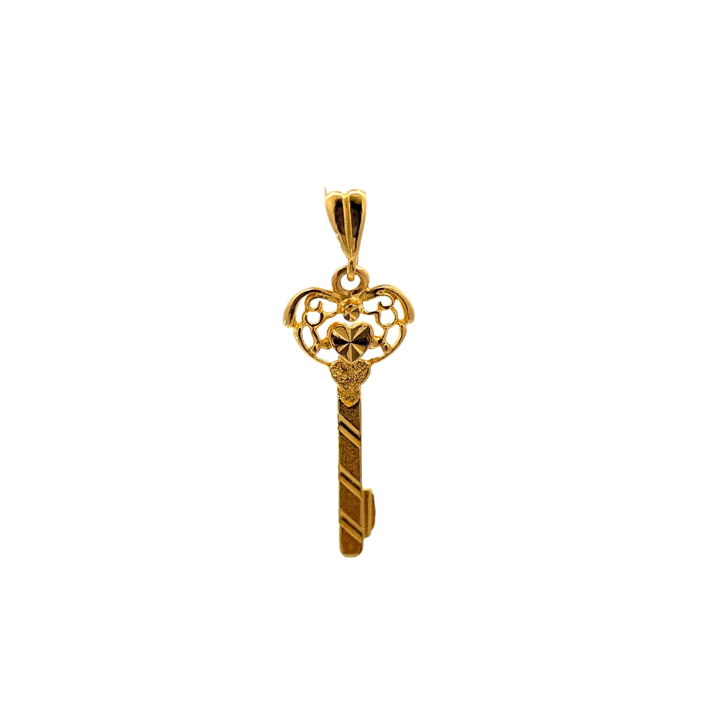 22K GOLD PENDANT - 0020222
