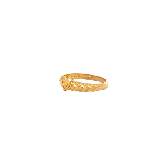 22K GOLD RING - 0020435