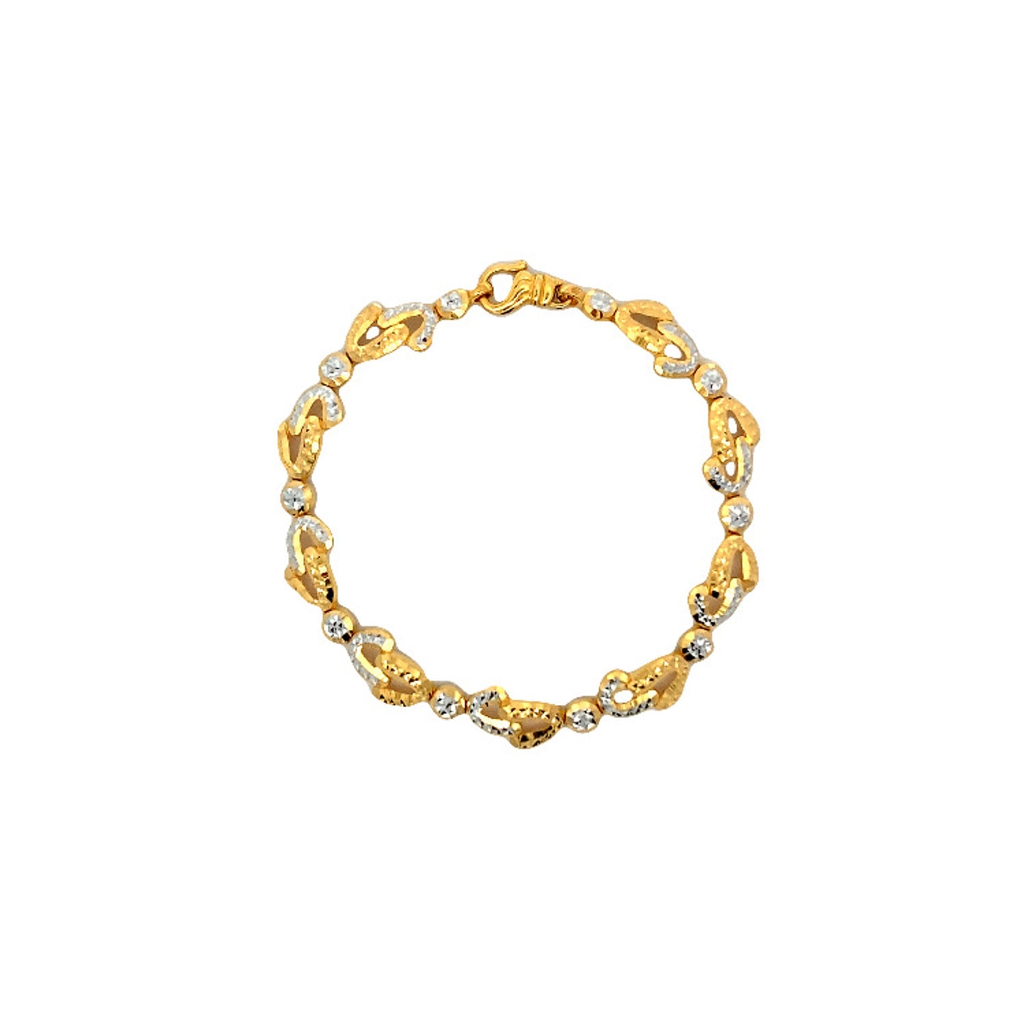 22K GOLD BRACELET - 0020456