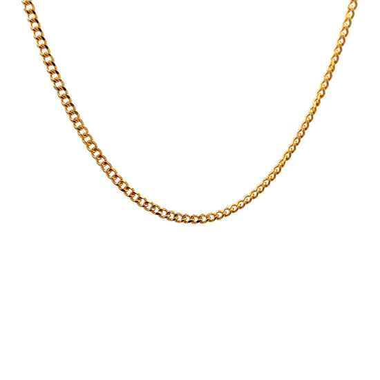 22K GOLD CHAIN - 0020992