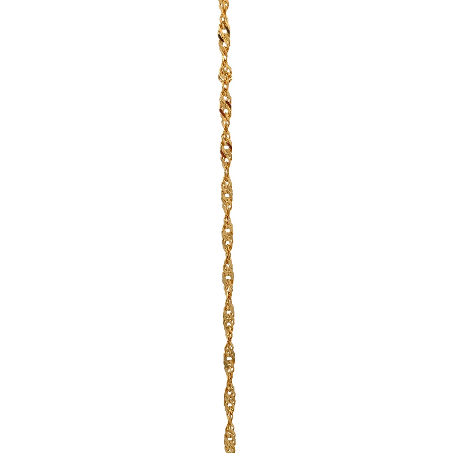 22K GOLD CHAIN - 0021008