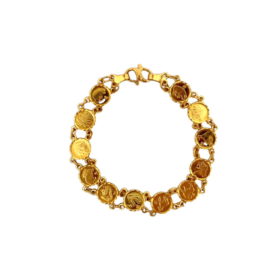 22K GOLD BRACELET - 0020957