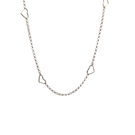 18K WHITE GOLD CHAIN - 0021109