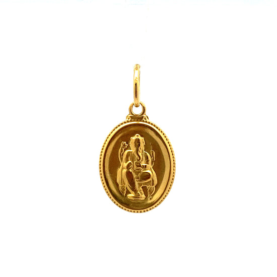 22K GOLD PENDANT - 0019205