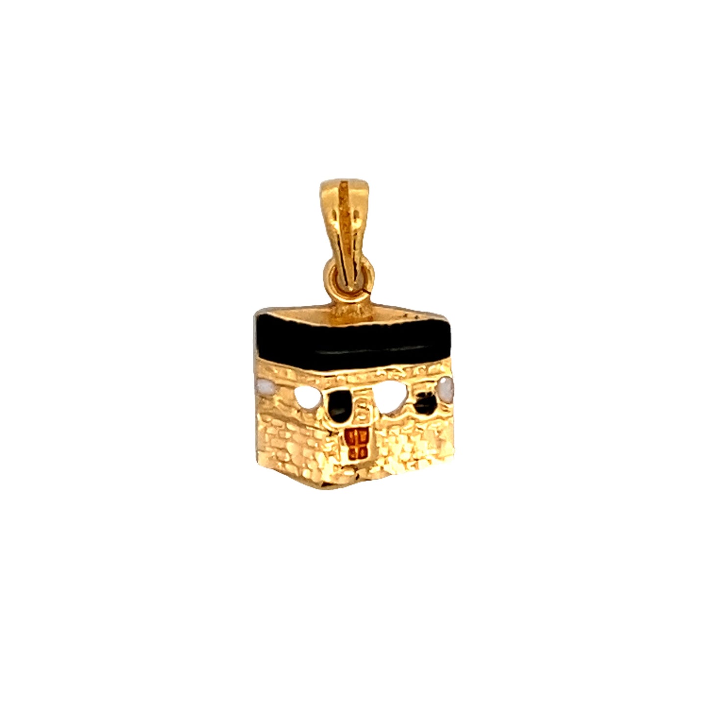 20K GOLD STONE PENDANT - 0021775