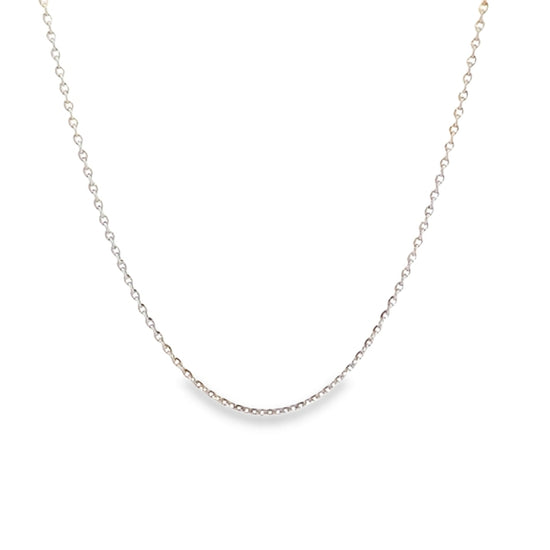 18K WHITE GOLD CHAIN - 0022264