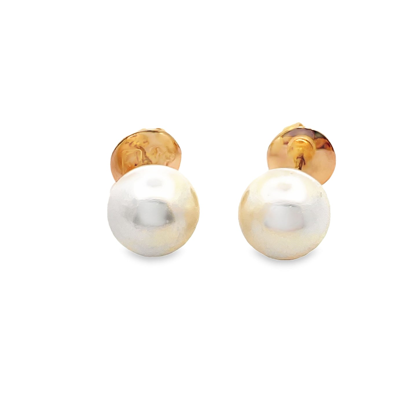 20K GOLD STONE EARRINGS - 0022565