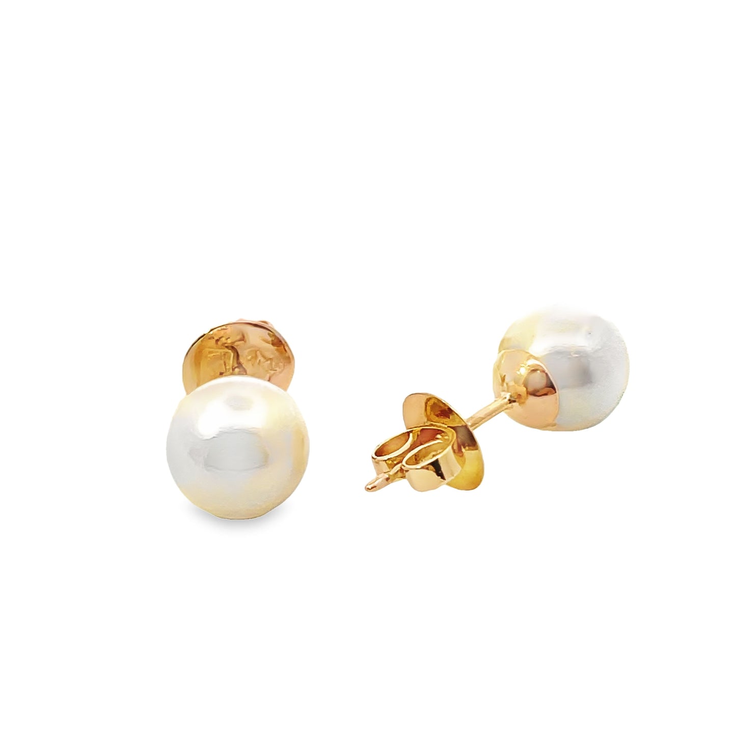 20K GOLD STONE EARRINGS - 0022565