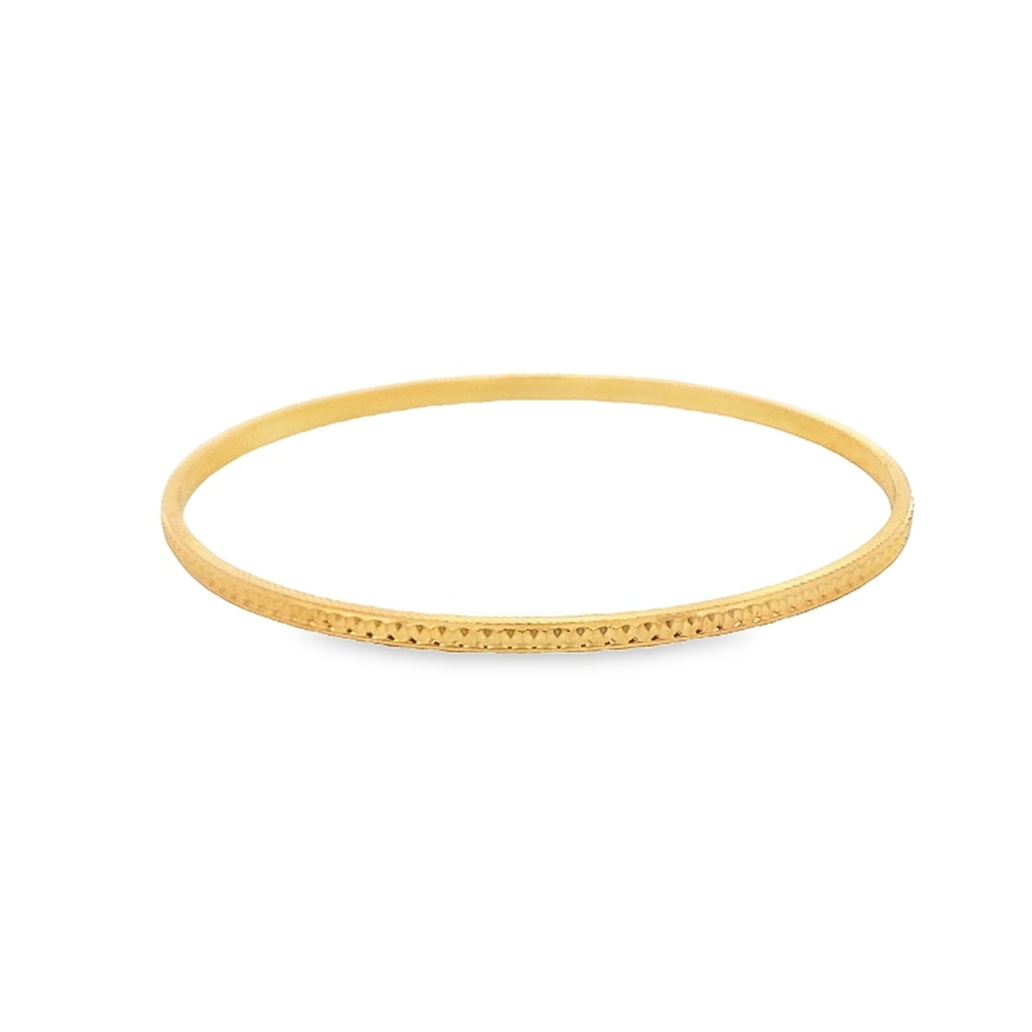 22K GOLD BANGLE - 0022636