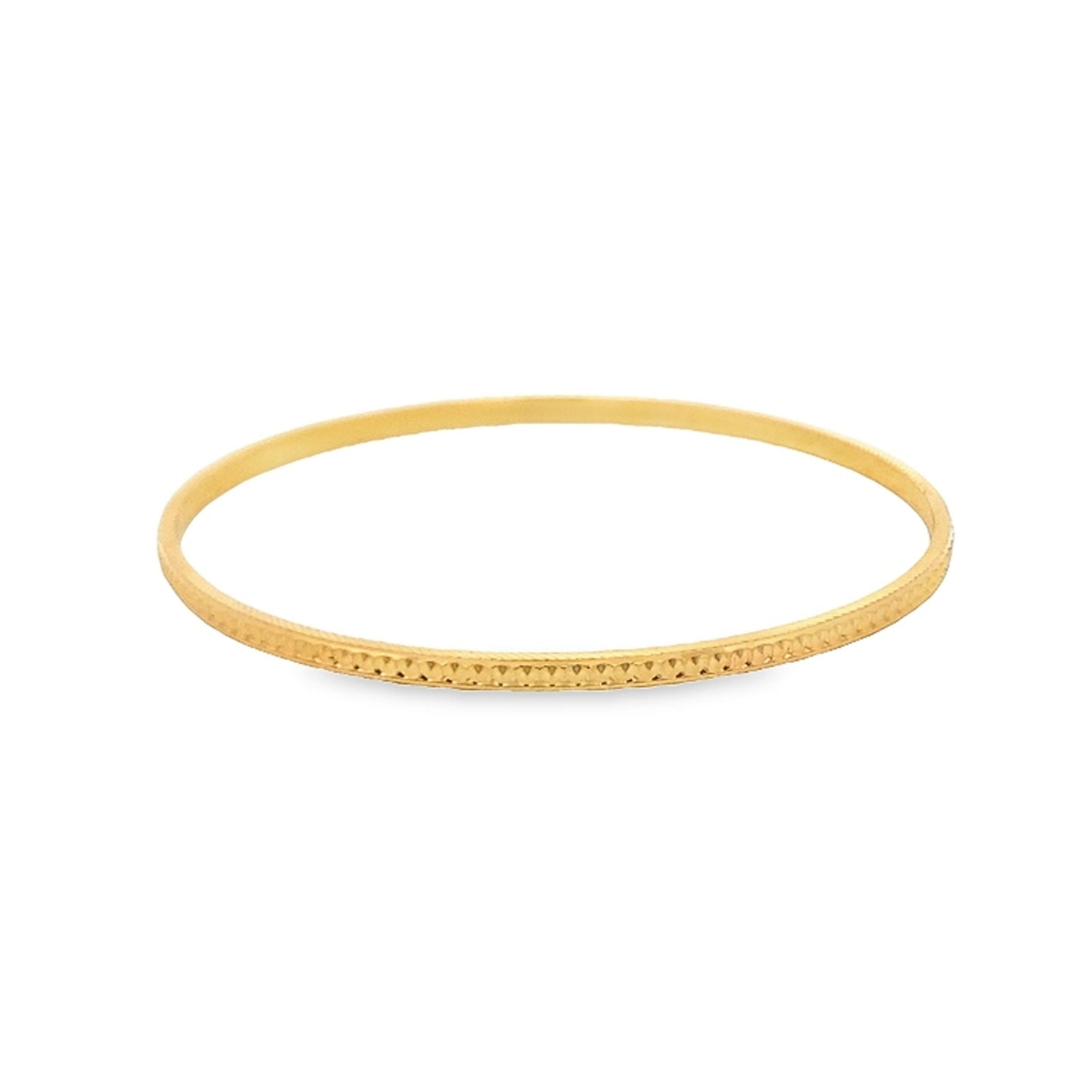 22K GOLD BANGLE - 0022637