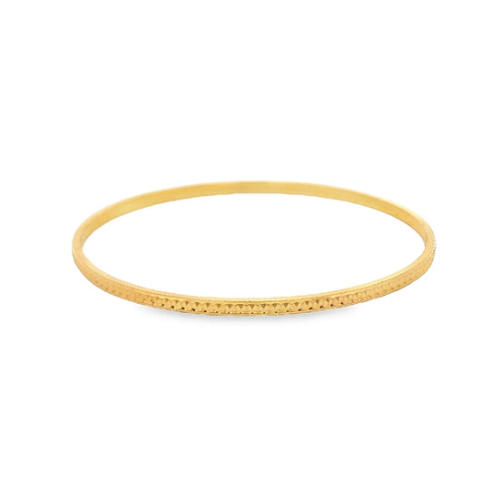 22K GOLD BANGLE - 0022637