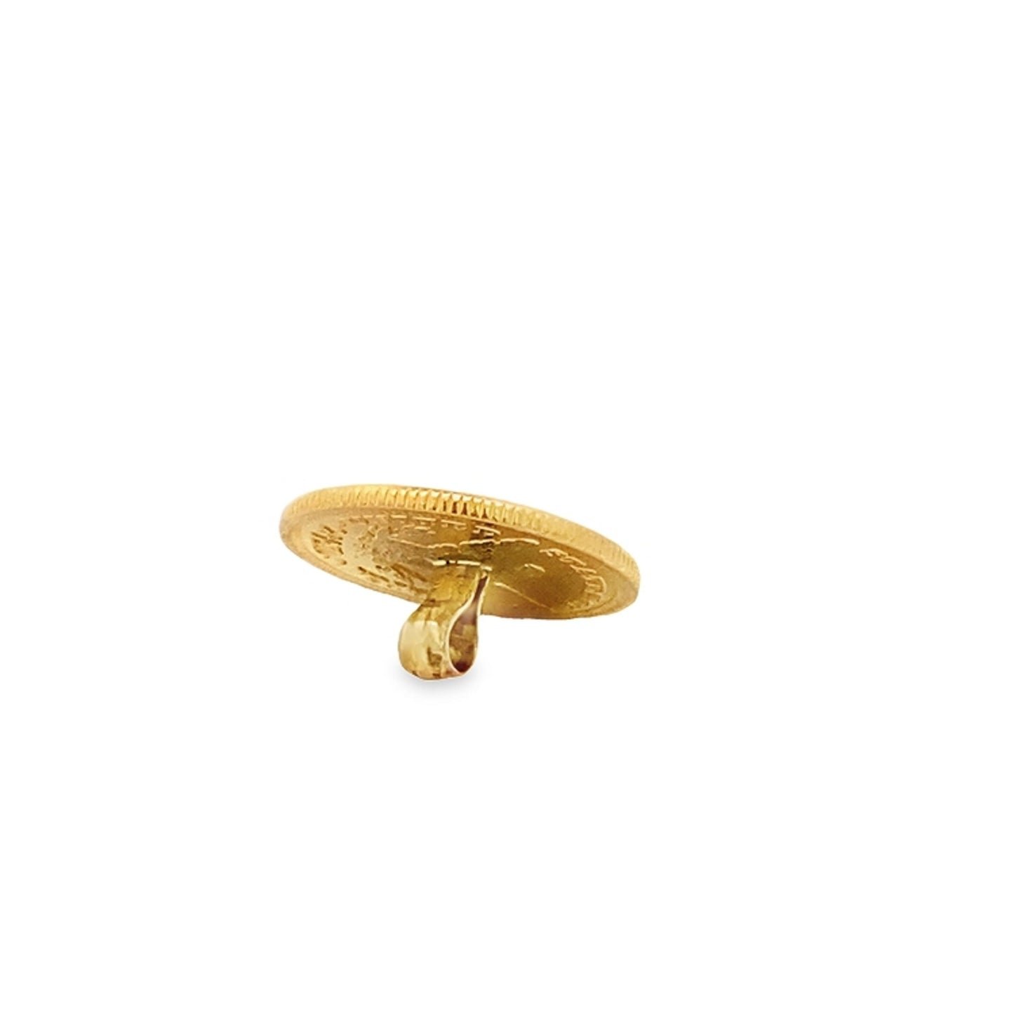 20K GOLD BUTTON - 0022647