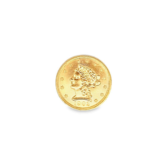 20K GOLD BUTTON - 0022648