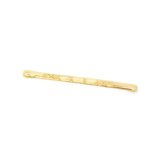 20K GOLD HAIR PIN - 0022651