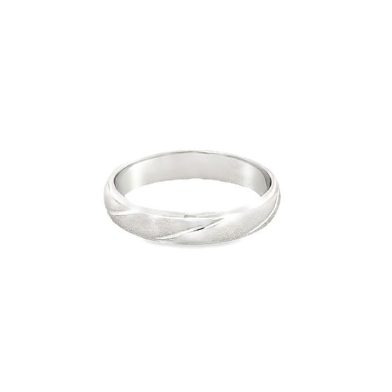 18K WHITE GOLD RING - 0023884