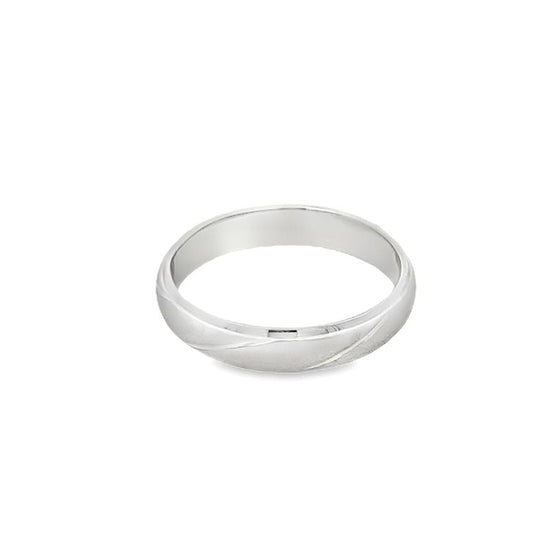 18K WHITE GOLD RING - 0023884