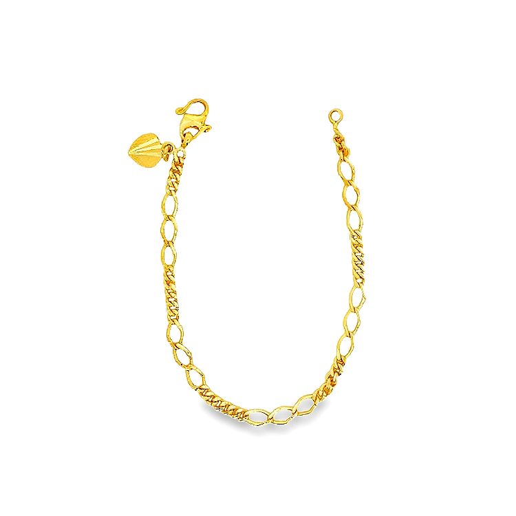 22K GOLD BRACELET - 0023864