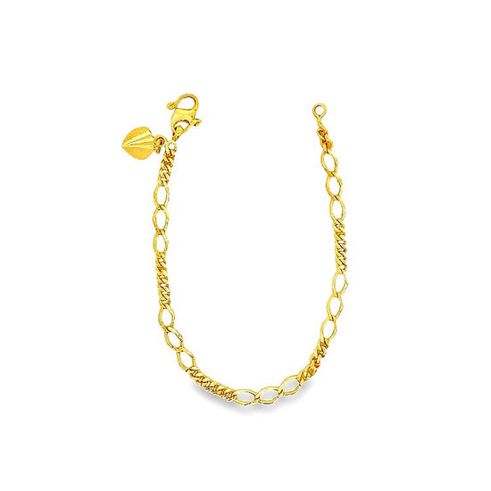 22K GOLD BRACELET - 0023864