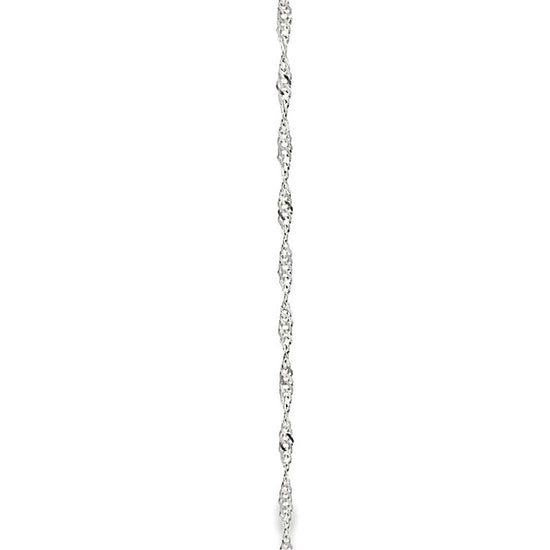18K WHITE GOLD CHAIN - 0023906
