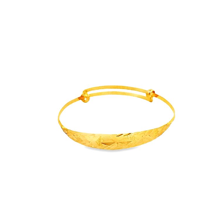 22K GOLD BANGLE - 0023980
