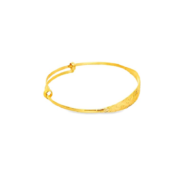 22K GOLD BANGLE - 0023980