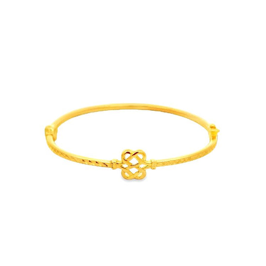 22K GOLD BANGLE - 0023982