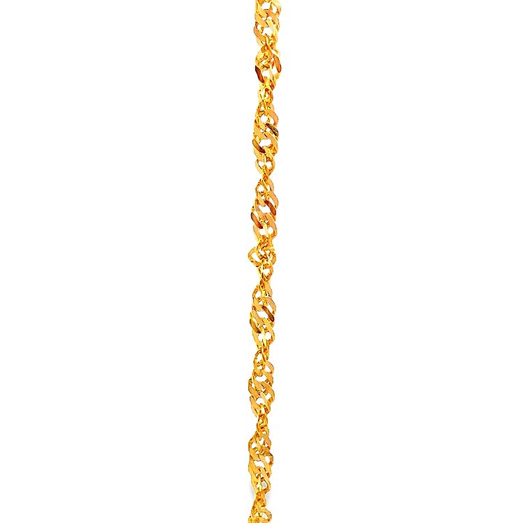 22K GOLD CHAIN - 0024091