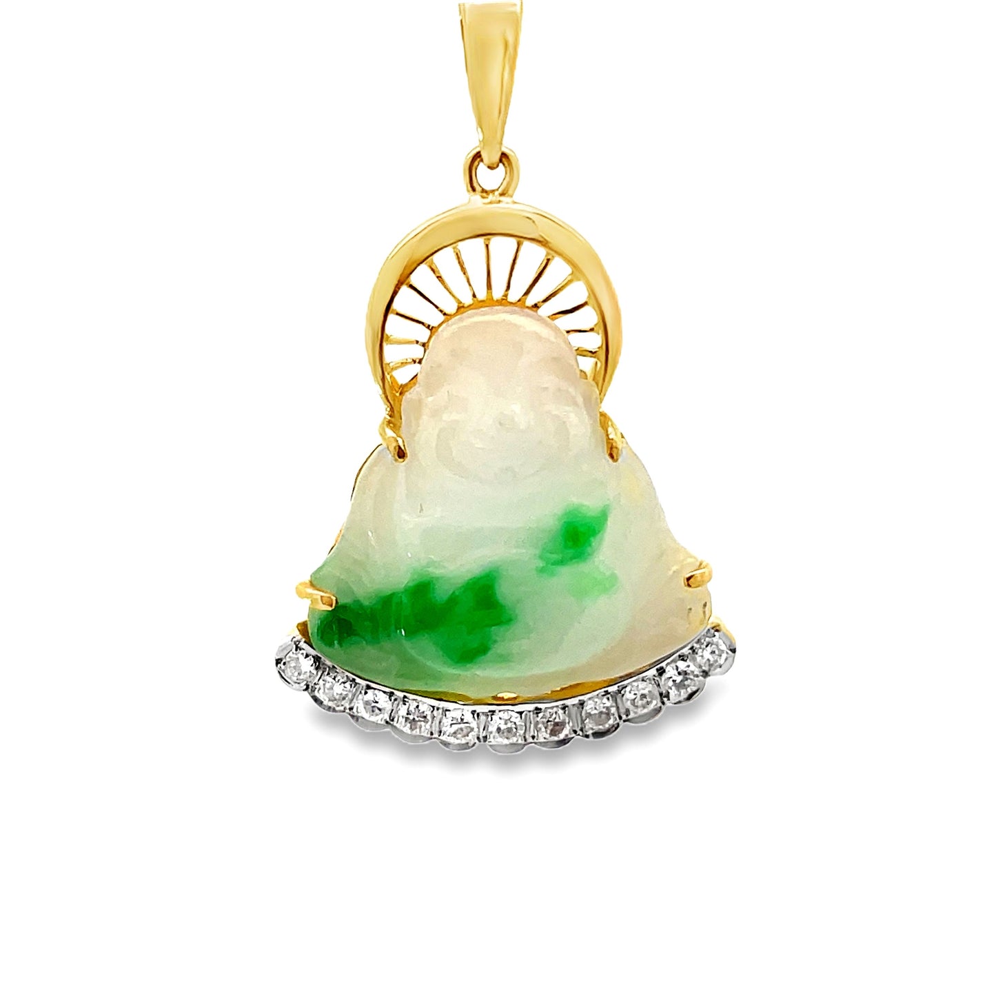 20K GOLD DIAMOND PENDANT - 0024320