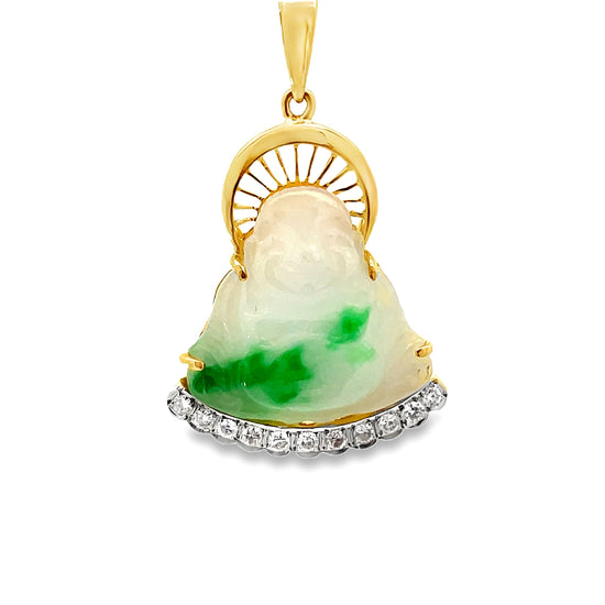 20K GOLD DIAMOND PENDANT - 0024320