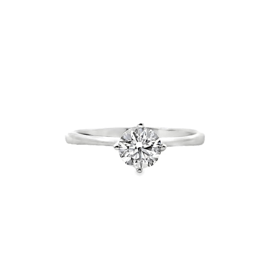 18K WHITE GOLD DIAMOND RING - 0024251