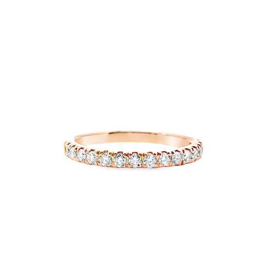 18K GOLD DIAMOND RING - 0024280