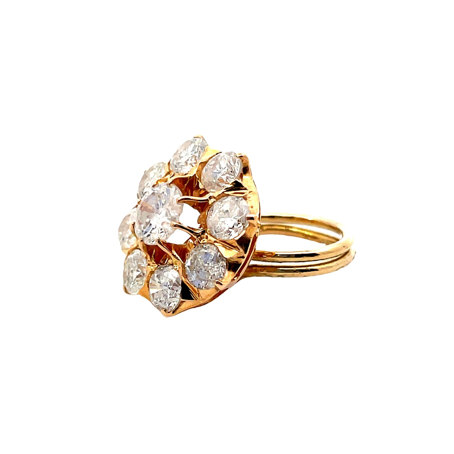 18K GOLD DIAMOND PENDANT - 0024399