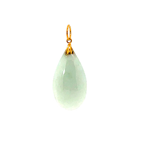 20K GOLD STONE PENDANT - 0024544
