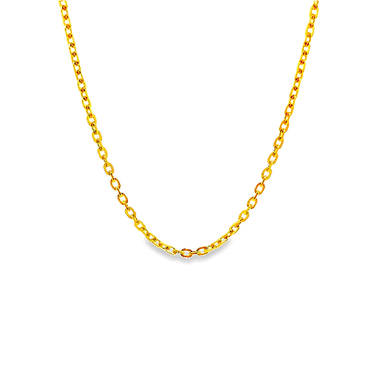22K GOLD CHAIN - 0024709