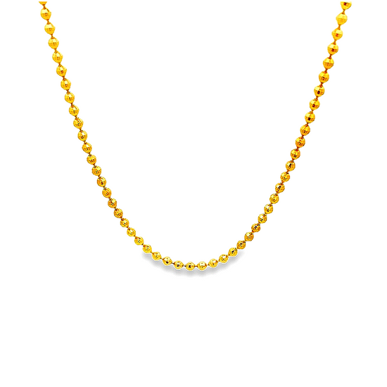 22K GOLD CHAIN - 0024712