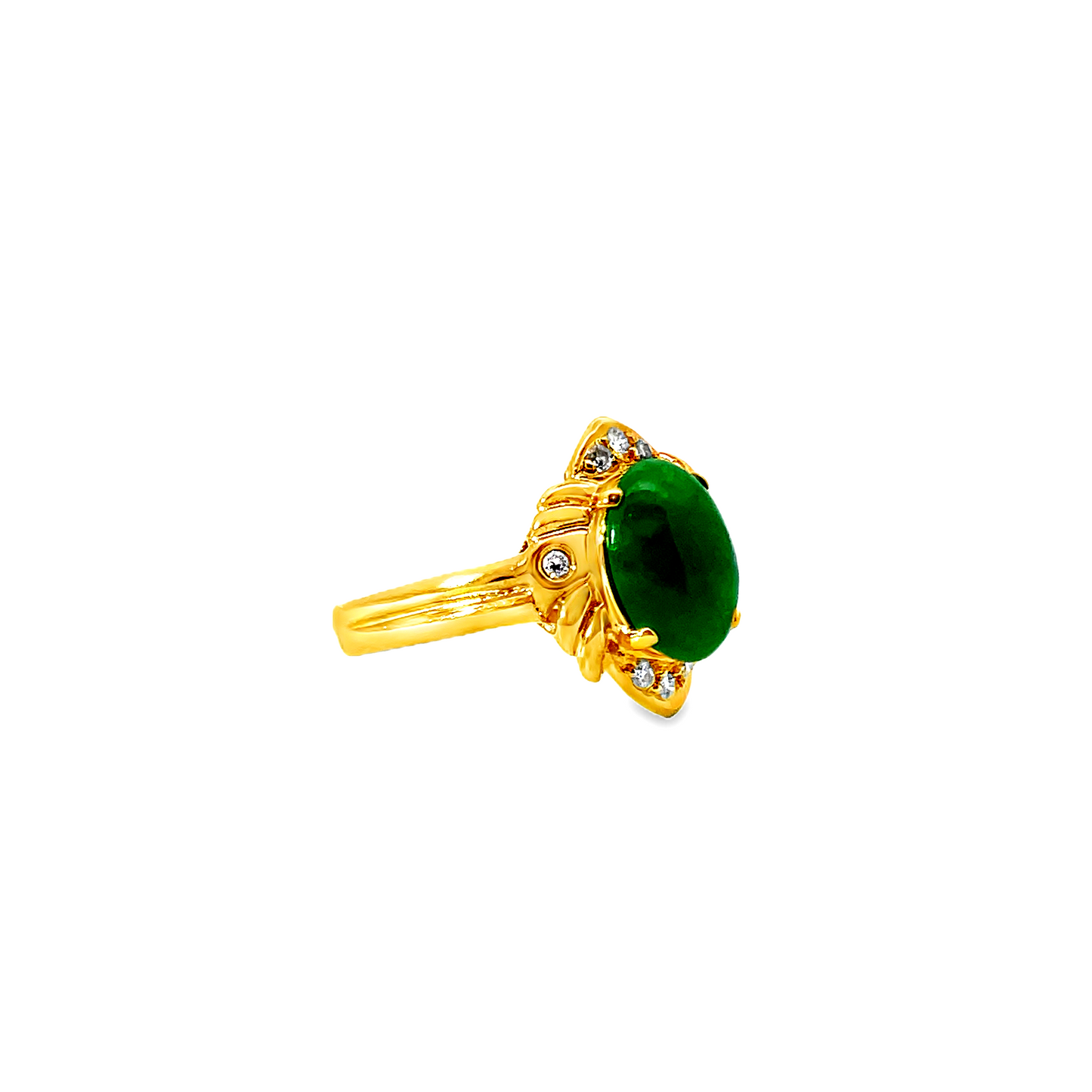 18K GOLD DIAMOND RING - 0024833