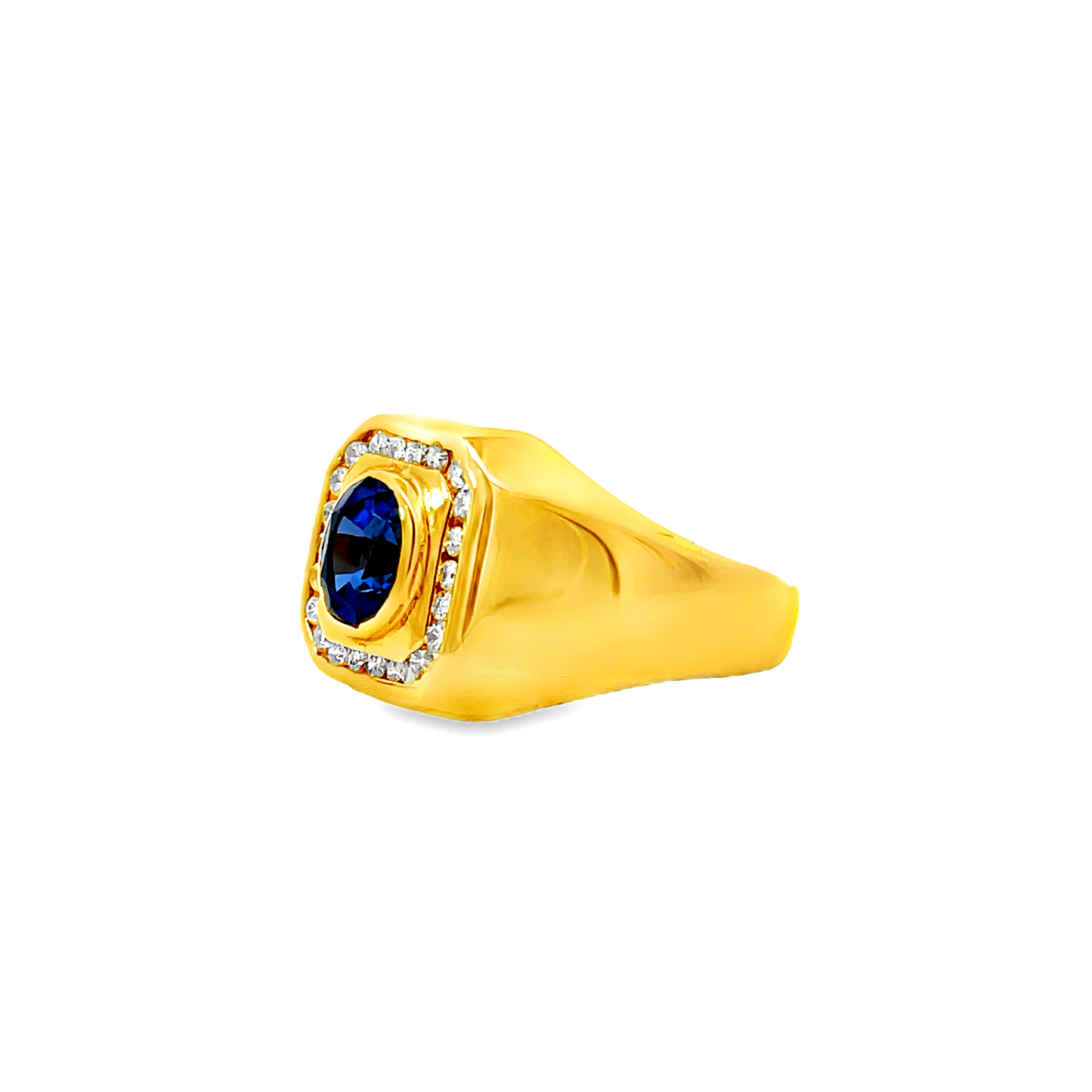 18K GOLD DIAMOND RING - 0024834