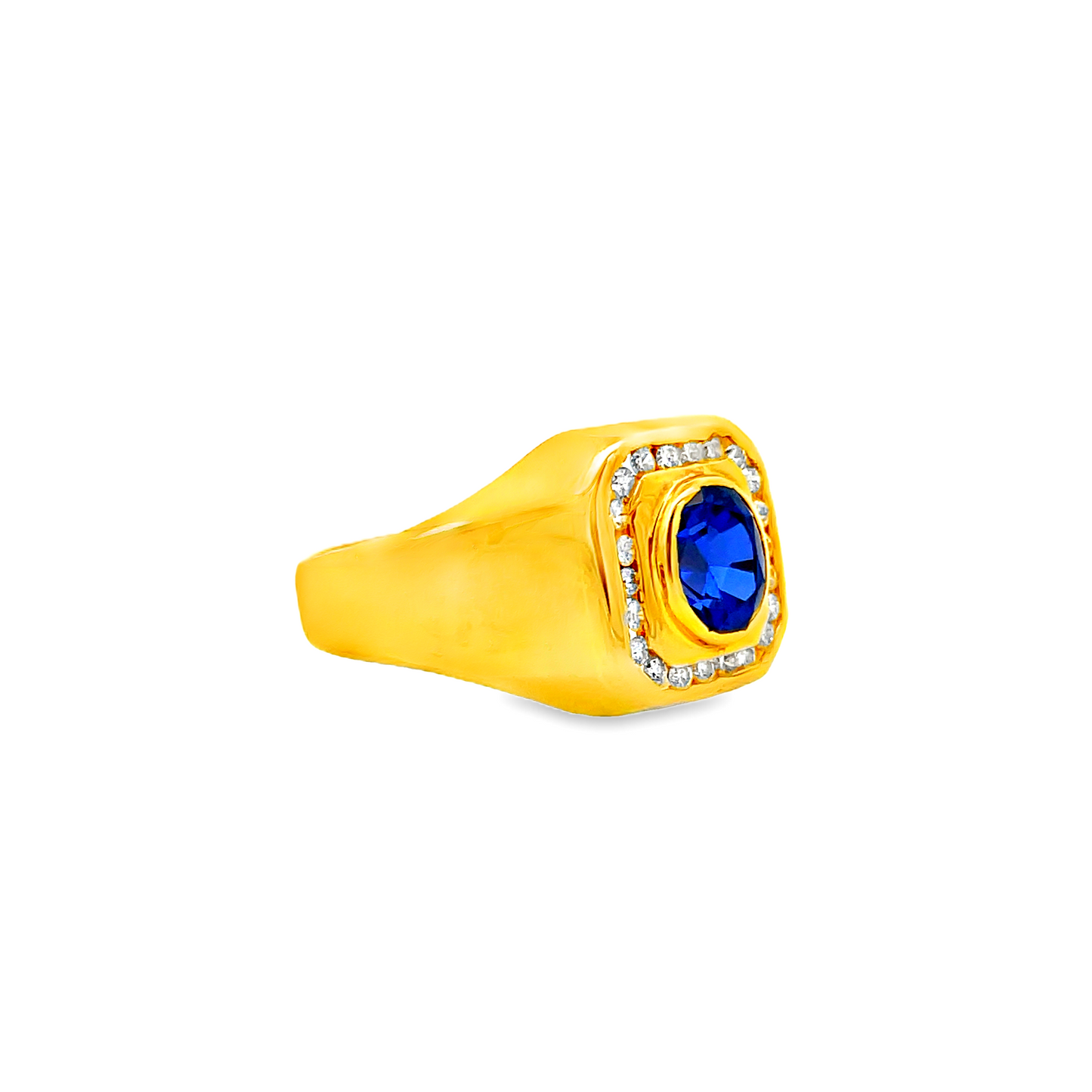 18K GOLD DIAMOND RING - 0024834