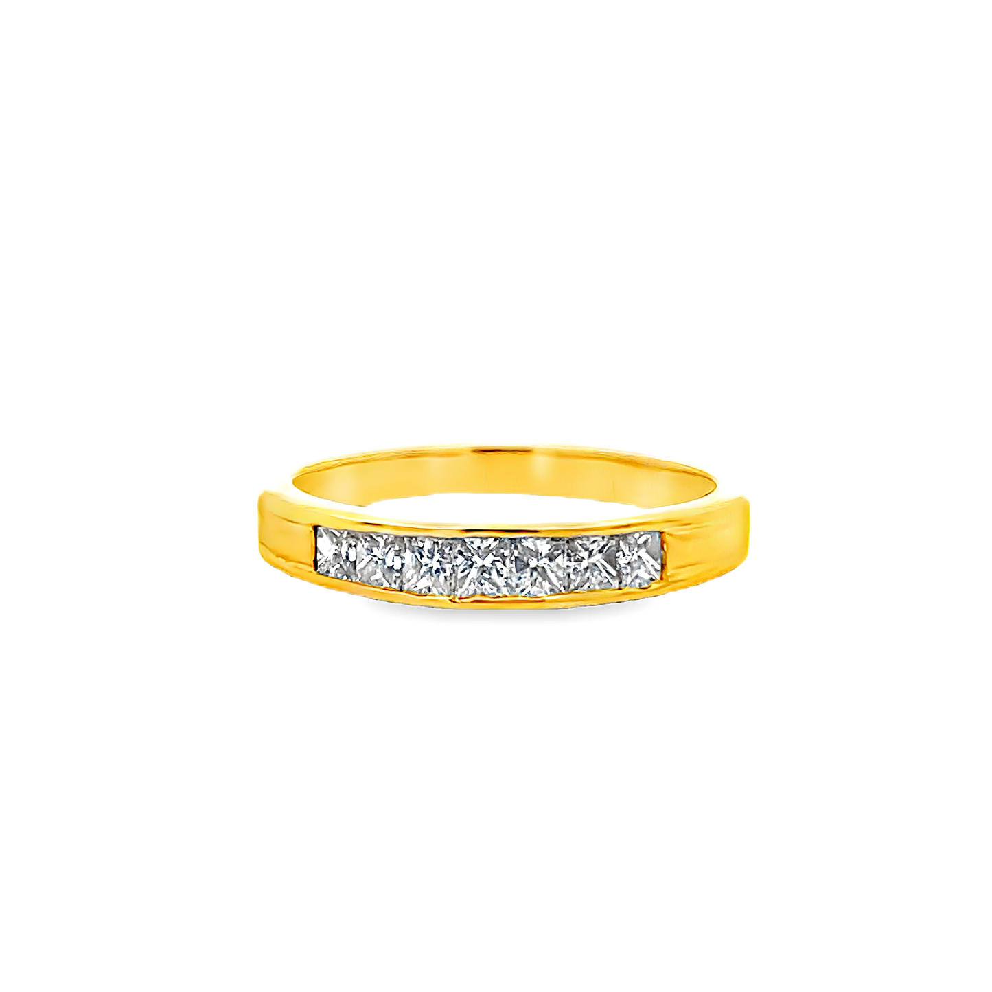 20K GOLD DIAMOND RING - 0024791