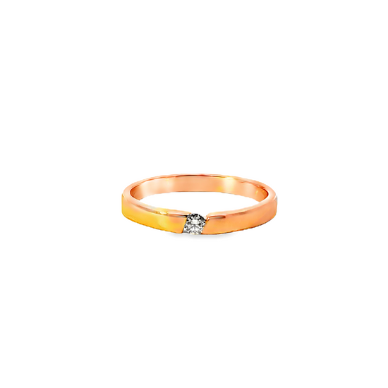 18K GOLD DIAMOND RING - 0024912