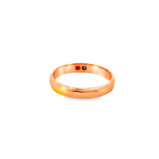 18K GOLD STONE RING - 0024874
