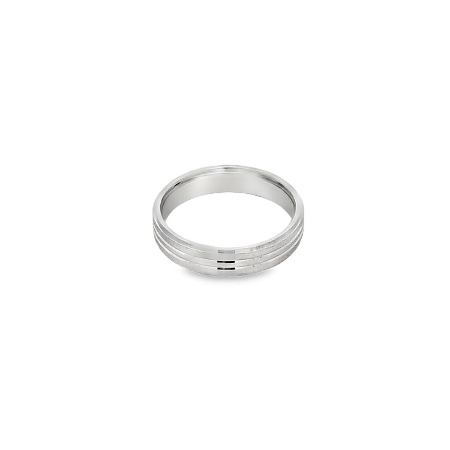 18K WHITE GOLD RING - 0024925