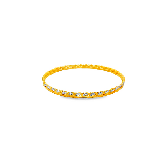 22K GOLD BANGLE - 0024994